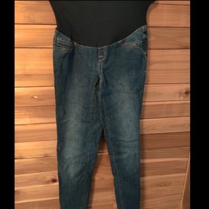 Evermore denim maternity size small